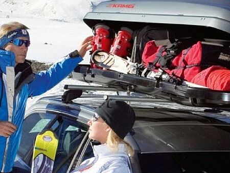 Die Skiferien kommen - Richtige Beladung schützt